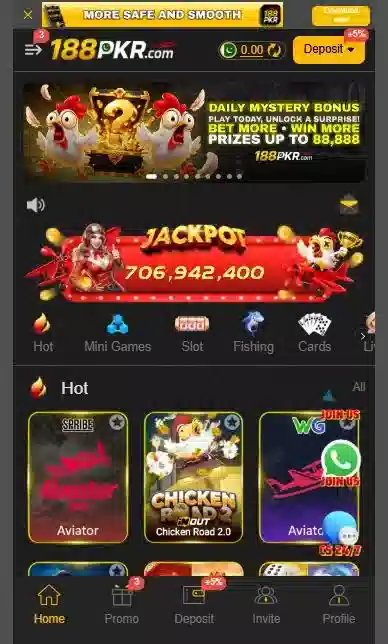 188PKR Game