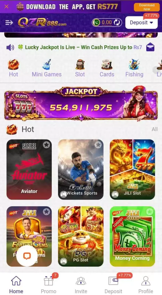 QZR888 Game Download APK